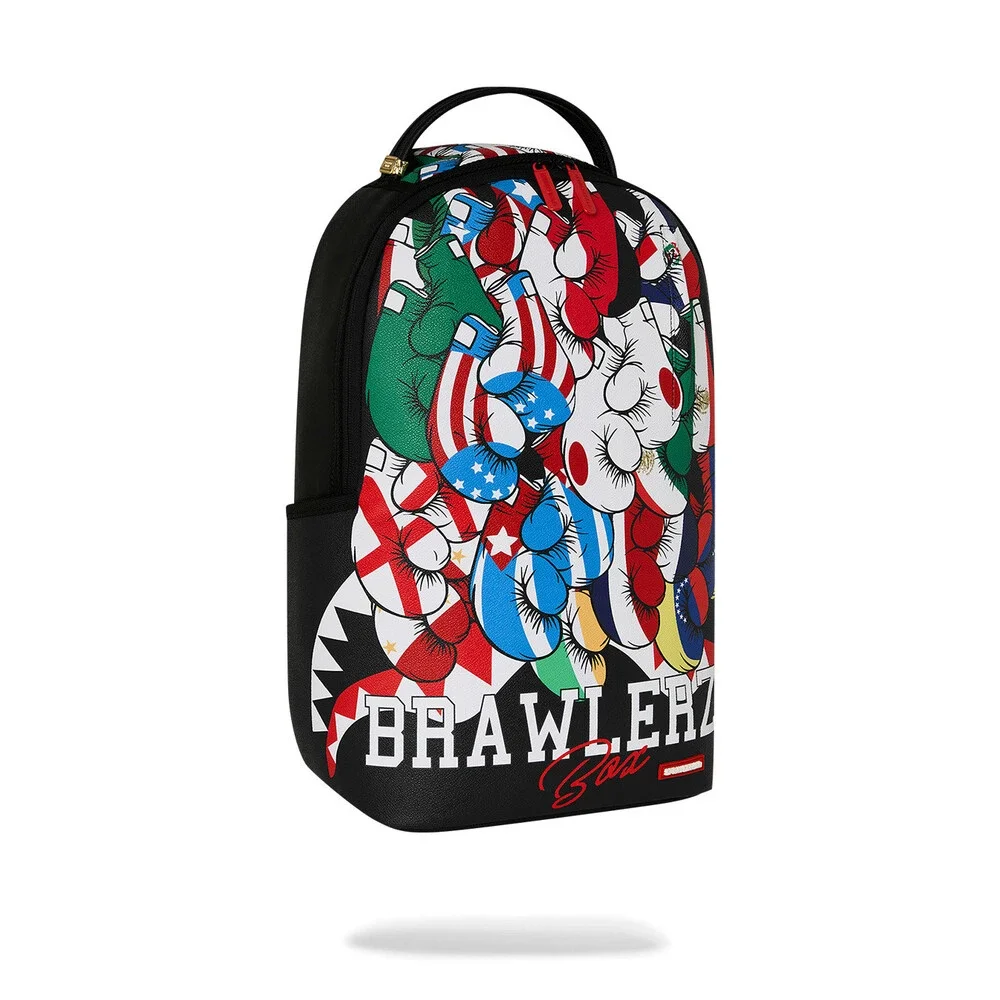 Sprayground Brawlerz Boxing Club Miami Collab Backpack Unisex Multi Bag SPR380